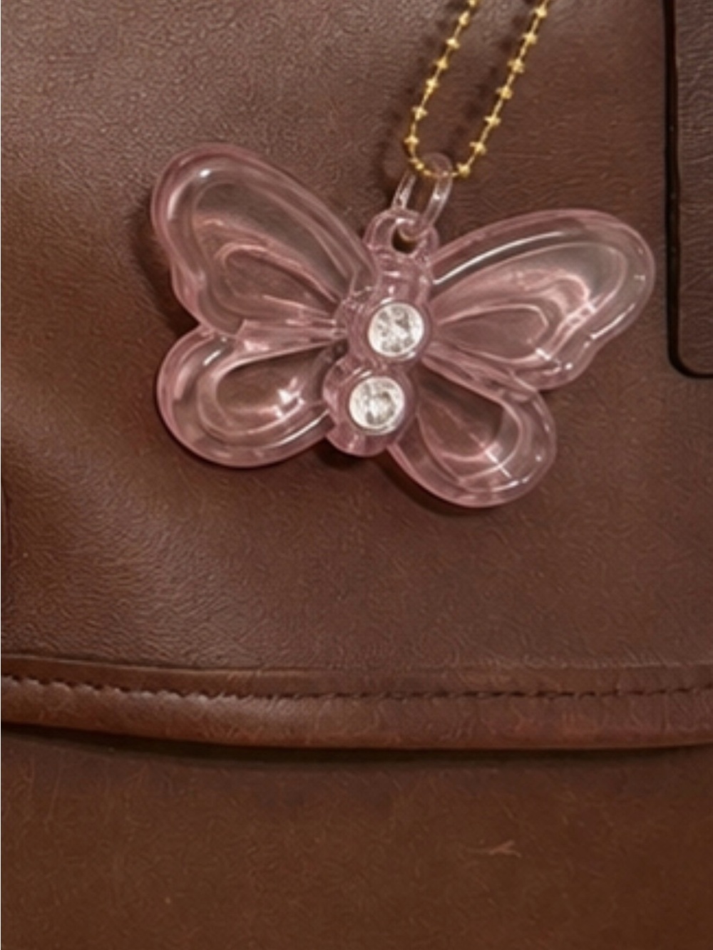 Coach Butterfly Bag Charm